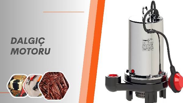 Dalgıç Pompa Motoru Sarımı | TEL:0561-615 01 95 | Parlak Bobinaj Servisi Tuzla
